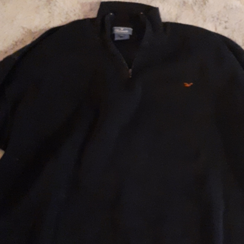 Men's size Medium Faconnable Black Sweater